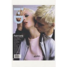 Chloe & Robbie David Bowie Heroes Lookalike Magazine Photo Postcard