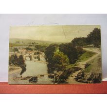 LUDFORD BRIDGE, LUDLOW, SHROPSHIRE. unused antique postcard by F. Frith /