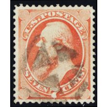 149, Used XF/Superb 7¢ With Graded 90 Certificate * Stuart Katz