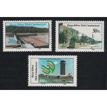 Turkish Cyprus Modern Development 1st series 3v 1986 MNH SG#197-199