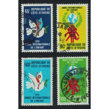Ivory Coast Intl Year of the Child 4v 1979 Canc SG#578-581 MI#587-590
