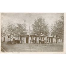 Central Hotel Middelburg South Africa Old Postcard