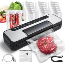 Vacuum Sealer Machine, 80Kpa Food Vacuum Sealer Machine with Double Pump, Dry,/M