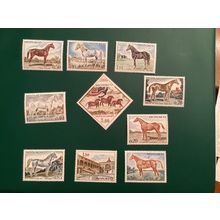 ICOLLECTZONE Monaco 781-788, C77 VF NH horses