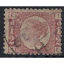 1870 SG48/9 1/2d Rose Plate 15 Good/Fine Used Check Letters "IE".
