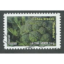 FRA 2012 ( LETTER 20g) 'GREEN VEGETABLES ' FINE USED (EBID41-169)