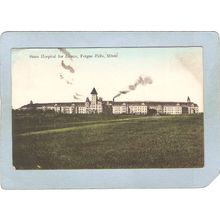 MN Fergus Falls Postcard State Hospital For Insane state_box5~168