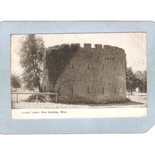 MN Fort Snelling Postcard Round Tower state_box5~172