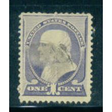 Used 212 1c Benjamin Franklin Fine M01512