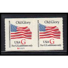 2892 32c G Old Glory Very Fine MNH CNP Left S1111 PA1589