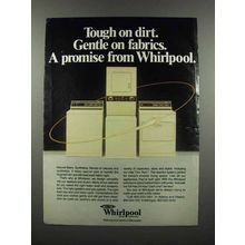 1983 Whirlpool Appliances Ad - Tough on Dirt