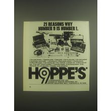 1985 Hoppe's Gun Accessories Ad - 21 reasons why number 9 is number 1