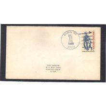 Cover 1343 6c Law and Order (No Cachet-Label/A) CV41456