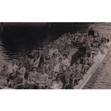 Sweden 1914 WW1 Guided Boat Trip Gotenburg Postcard