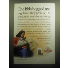 1993 Hill's Science Diet Pet Food Ad - The kids begged me to get her.