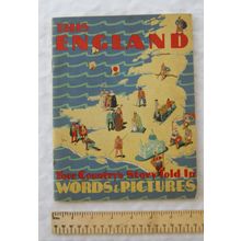 1936 Nestlé Picture Stamp Album This England with six stickers