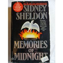 Memories of Midnight Sidney Sheldon 1991 paperback novel fiction good
