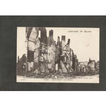 Postcard Belgium Ypres Military WW1 Damage Low Market