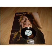 bruce willis, under the broadwalk. 1987 7" poster sleeve.motown