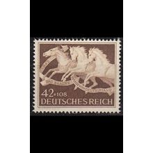 GERMANY REICH [1942] MiNr 0815 ( **/mnh ) Pferde