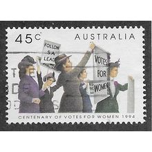 AUS 1994 45c 'CENTENARY OF WOMENS VOTE' FINE USED (EBID68-097)