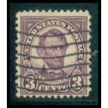 Used 635 3c Abraham Lincoln Barely Clears M10010