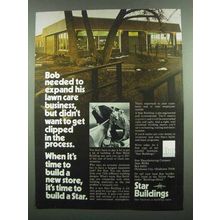 1974 Star Buildings Ad - Needed To Expand his Business