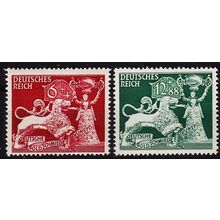 GERMANY REICH [1942] MiNr 0816-17 ( **/mnh ) Kunst