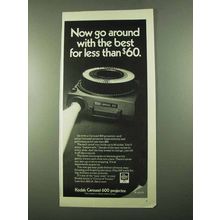 1969 Kodak Carousel 600 Projector Ad - Go Around