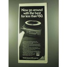 1969 Kodak Carousel 600 Projector Ad - Go Around