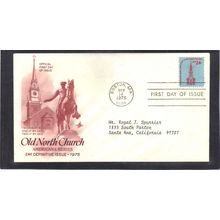 FDC Art Craft 1603 24c North Church (Cachet-Typed/A) CV41836