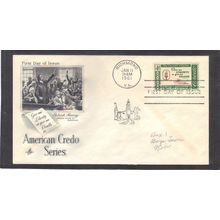 FDC Art Craft 1144 3c Patrik Henry (Cachet-Penciled/A) CV42271