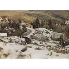 Penhas Douradas Serra Da Estrela Portugal Map Postcard