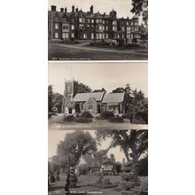 Sandringham Model Dairy Church West Front of House 3x Real Photo Postcard s