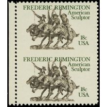 1934a, XF MNH 18¢ Remington Imperforate Between Pair ERROR - Stuart Katz