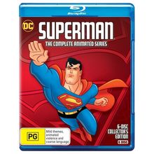 Superman: The Complete Animated Series Blu-ray | 6 Discs | Region B