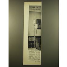 1961 Stiffel Penthouse Lampole Advertisement - Stiffel the Royalty of Lamps