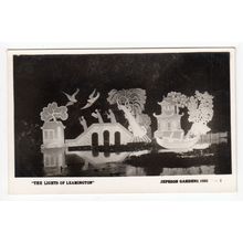 Jephson Gardens 1953 The Lights of Leamington Spa Postcard RP Warwickshire 3