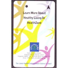 Lean More About Healthy Living At HealthZone S'pore TransitLink Train/Bus Card