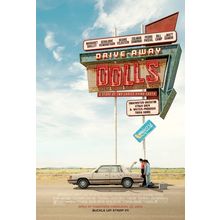 Drive-Away Dolls (2024)_2 Movie Film Poster Canvas iconic design