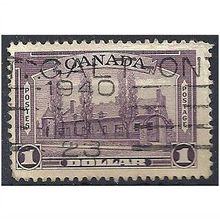 Canada 1938 SG367 $1 Violet Good Used ..