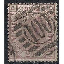 1879 SG141 2 1/2d Rosy-Mauve Plate 14 Good/Fine Used Check Letters "OG".