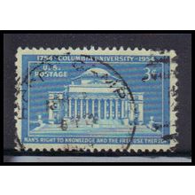 Used 1029 3c Columbia University Very Fine KA7518