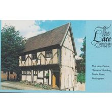 Nottingham Lace Embroidery Crafts Centre 1970s Rare Advertising Postcard