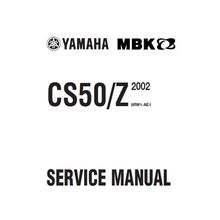 YAMAHA CS50/Z SERVICE MANUAL 2002 SCOOTER 204 PAGES IN ENGLISH