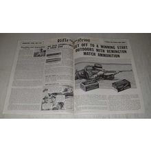 1942 Remington Palma Kleanbore and Police Targetmaster Ammunition Ad - Get off