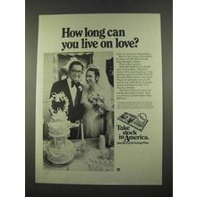 1975 U.S. Savings Bonds Ad - Live on Love?