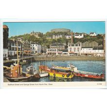 Stafford and George Street from North Pier Oban Argyllshire Postcard 0169