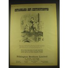 1963 Pilkington Brothers Glass Advertisement