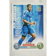 2007/08 Topps Match Attax Trading Card - Glen Johnson, Portsmouth FC